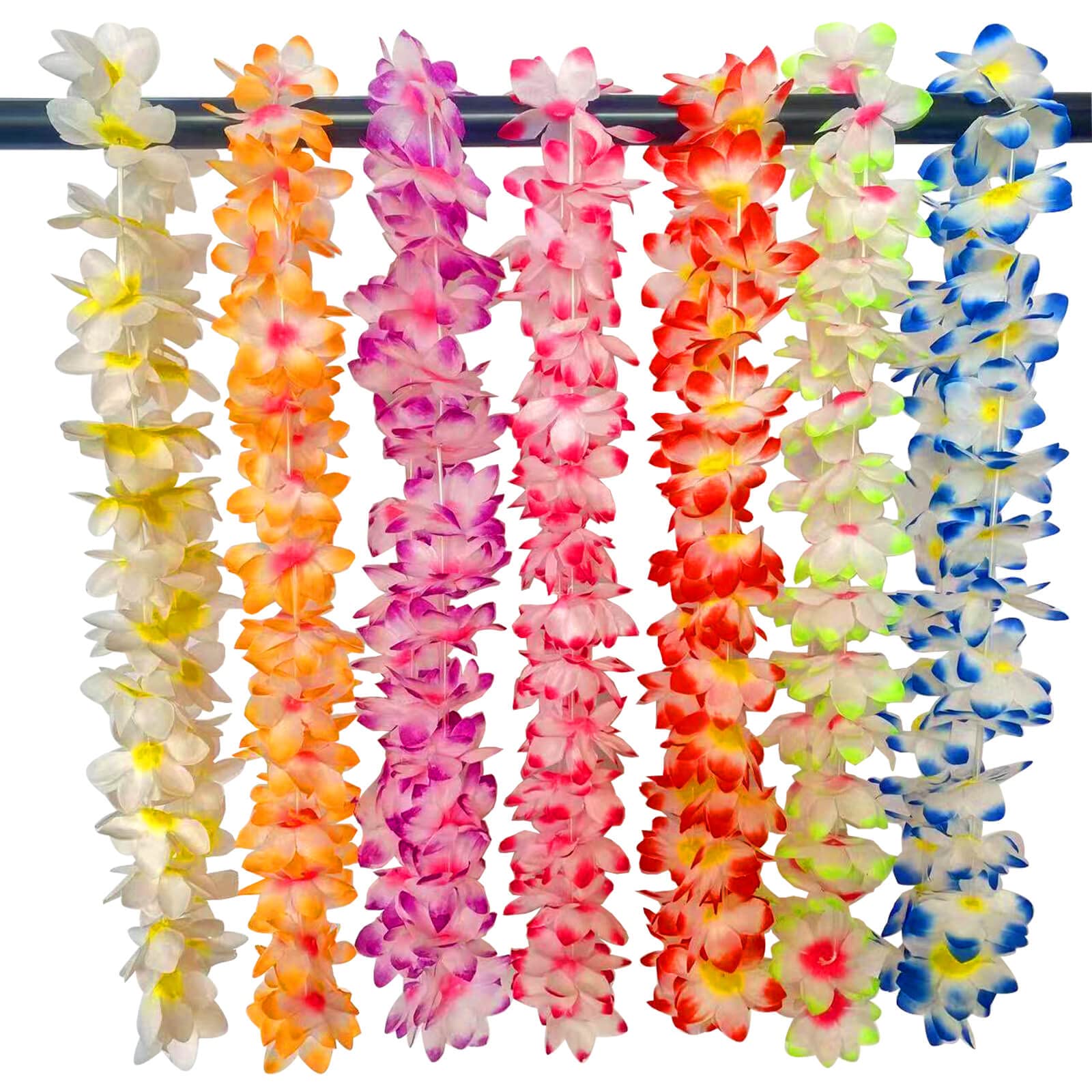 Yzoe Gzroe soft polyester leis stay breathable for long events.
