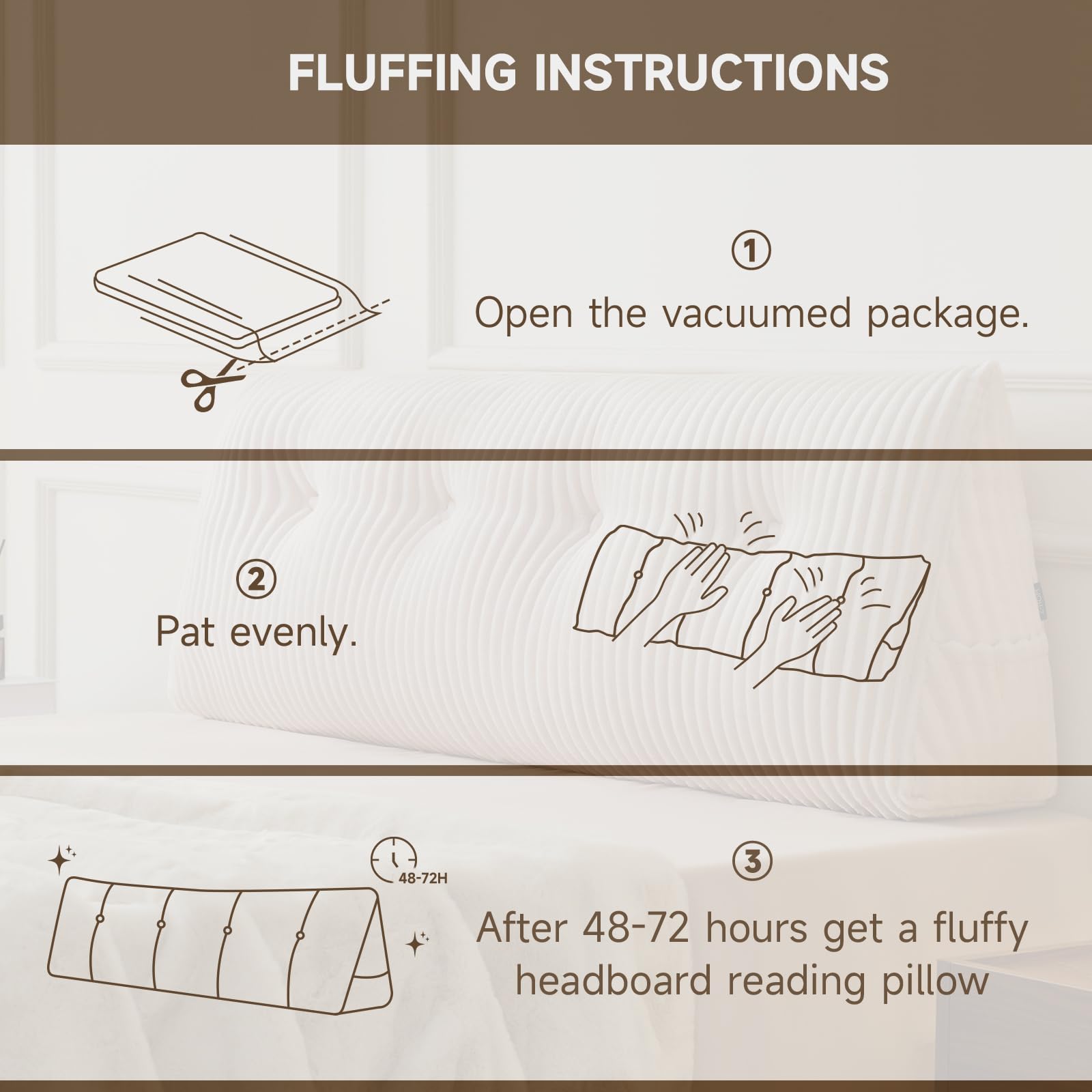 Z-hom Gift-ready reading pillow suitable as a thoughtful holiday present.