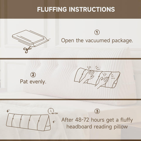 Z-hom Gift-ready reading pillow suitable as a thoughtful holiday present.