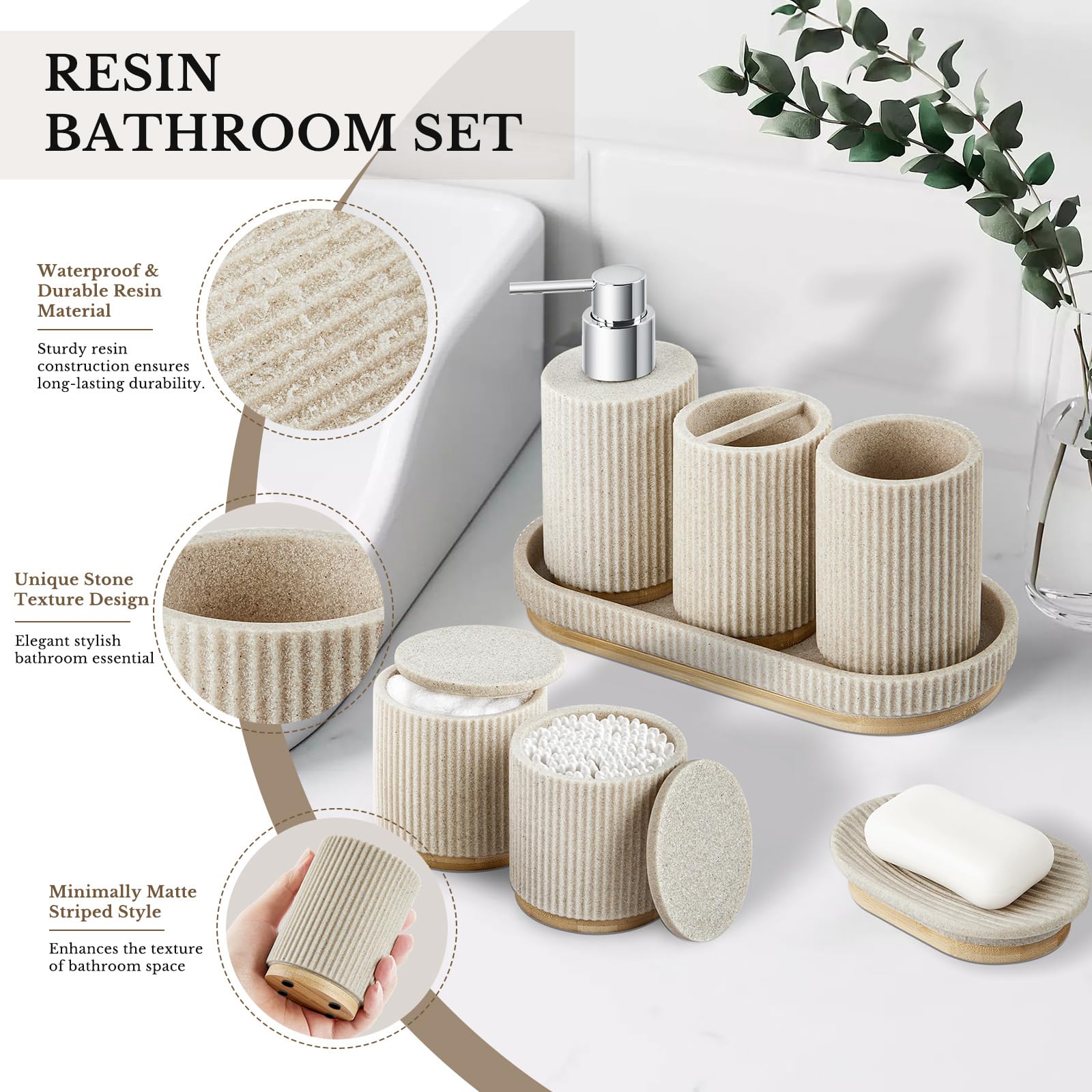 Z ZONAMA toothbrush holder keeps daily brushes tidy and within reach.