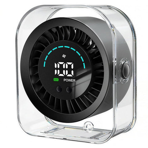 Zaardend small desk fan, compact 6.3-inch design for easy desk cooling on the go.