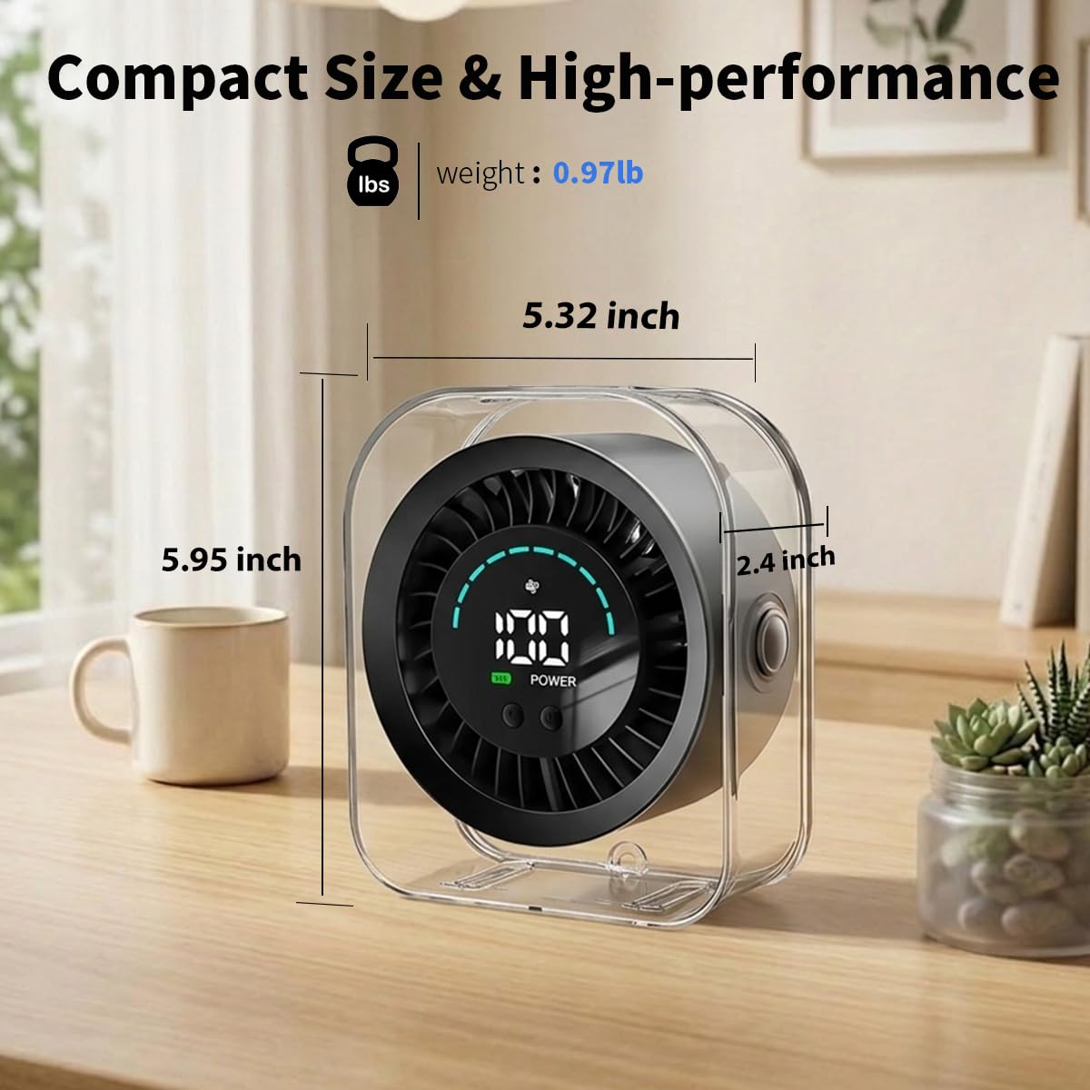 Zaardend whisper-quiet operation at 30 dB for sleep or focus.