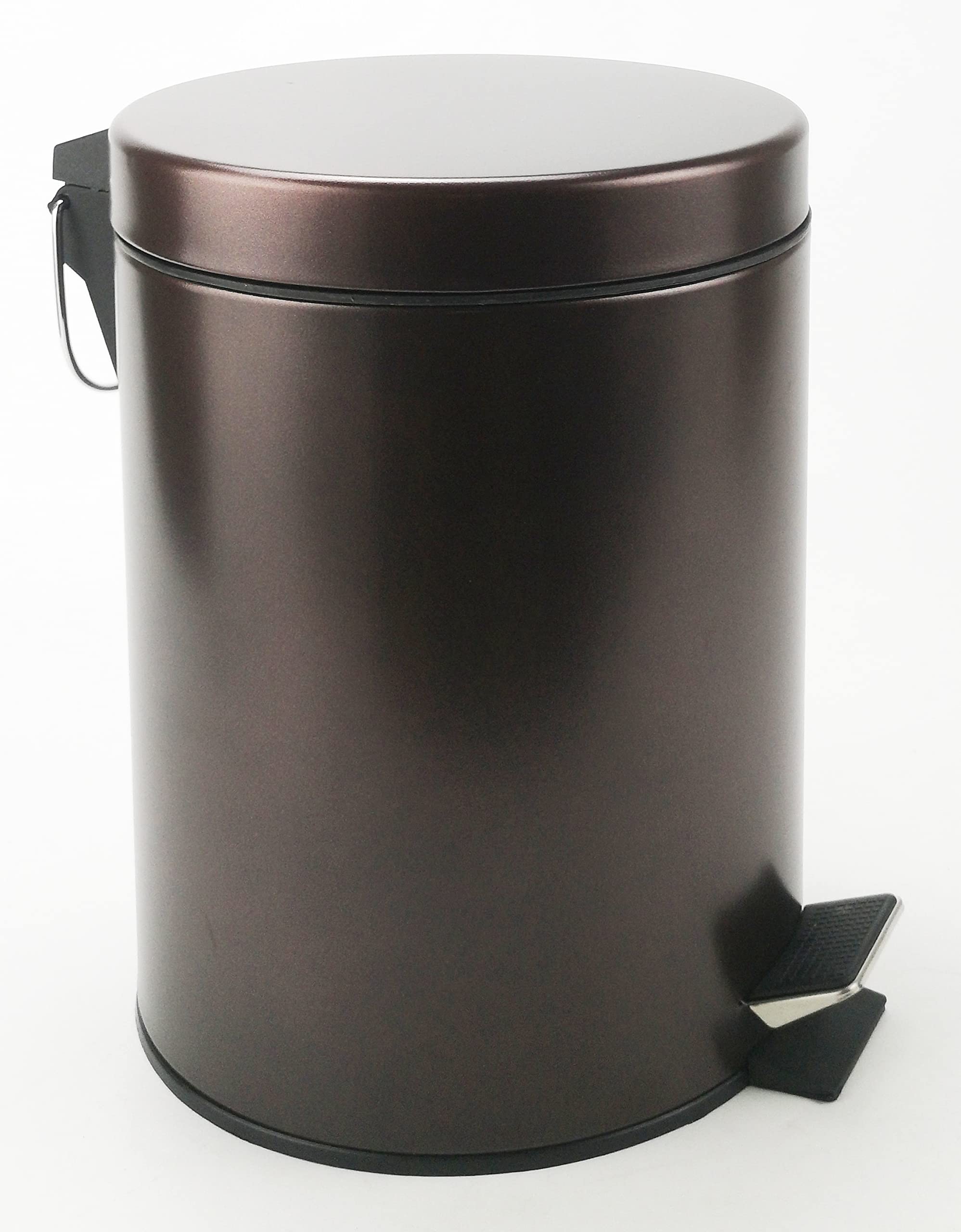 Zahari Home bronze finish trash can suited for kitchen, bathroom, and office.