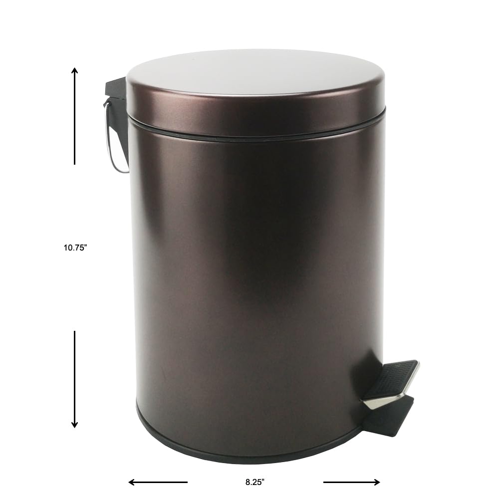Zahari Home compact 5-liter can keeps spaces tidy and stylish.