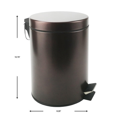 Zahari Home compact 5-liter can keeps spaces tidy and stylish.