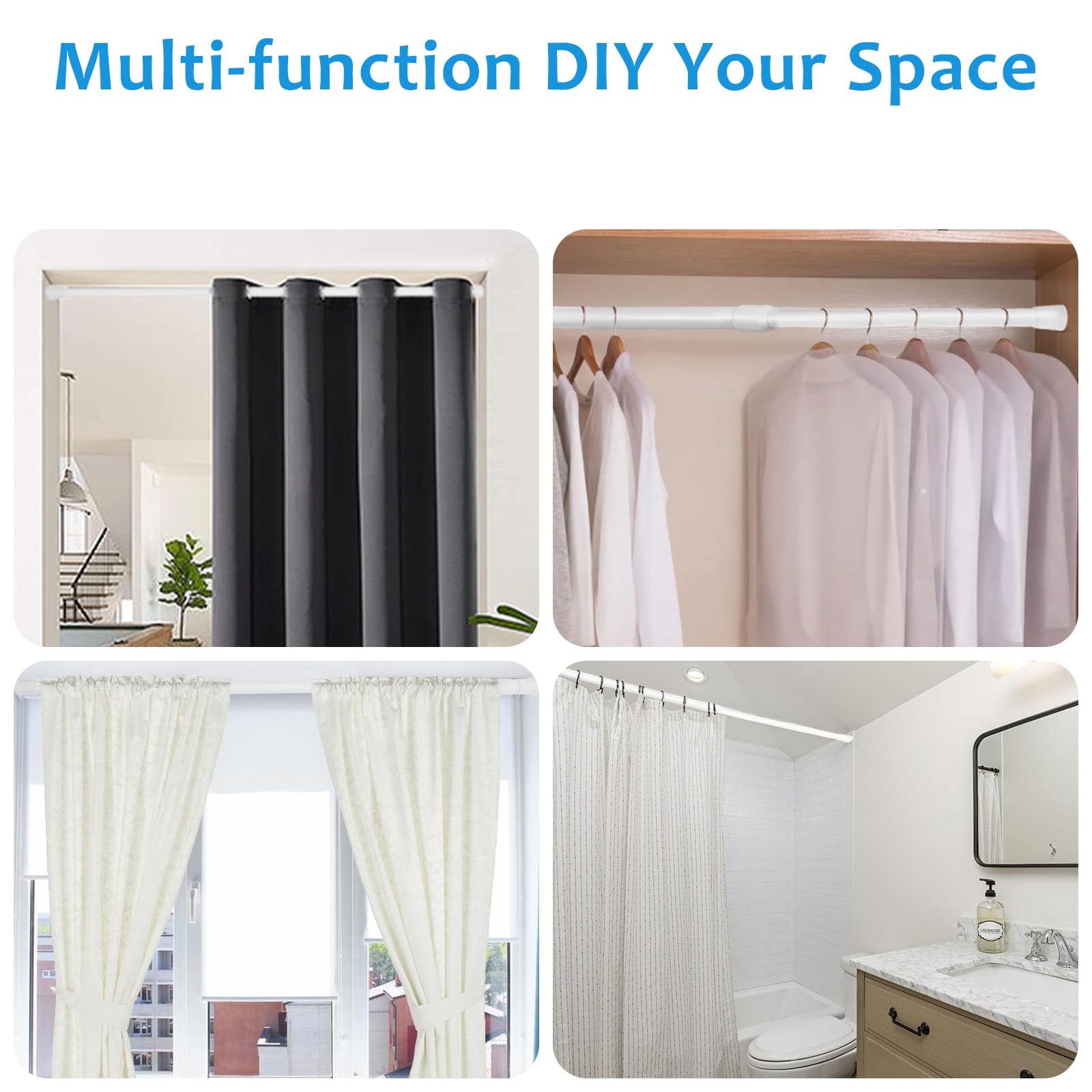 ZAIKEHHA closet-wardrobe usage illustrates versatile hanging solution.