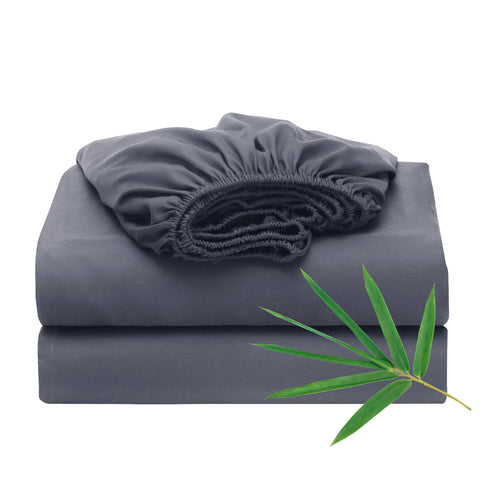 Zaizaihome bamboo viscose cooling fitted sheet close-up texture for silky, breathable comfort.