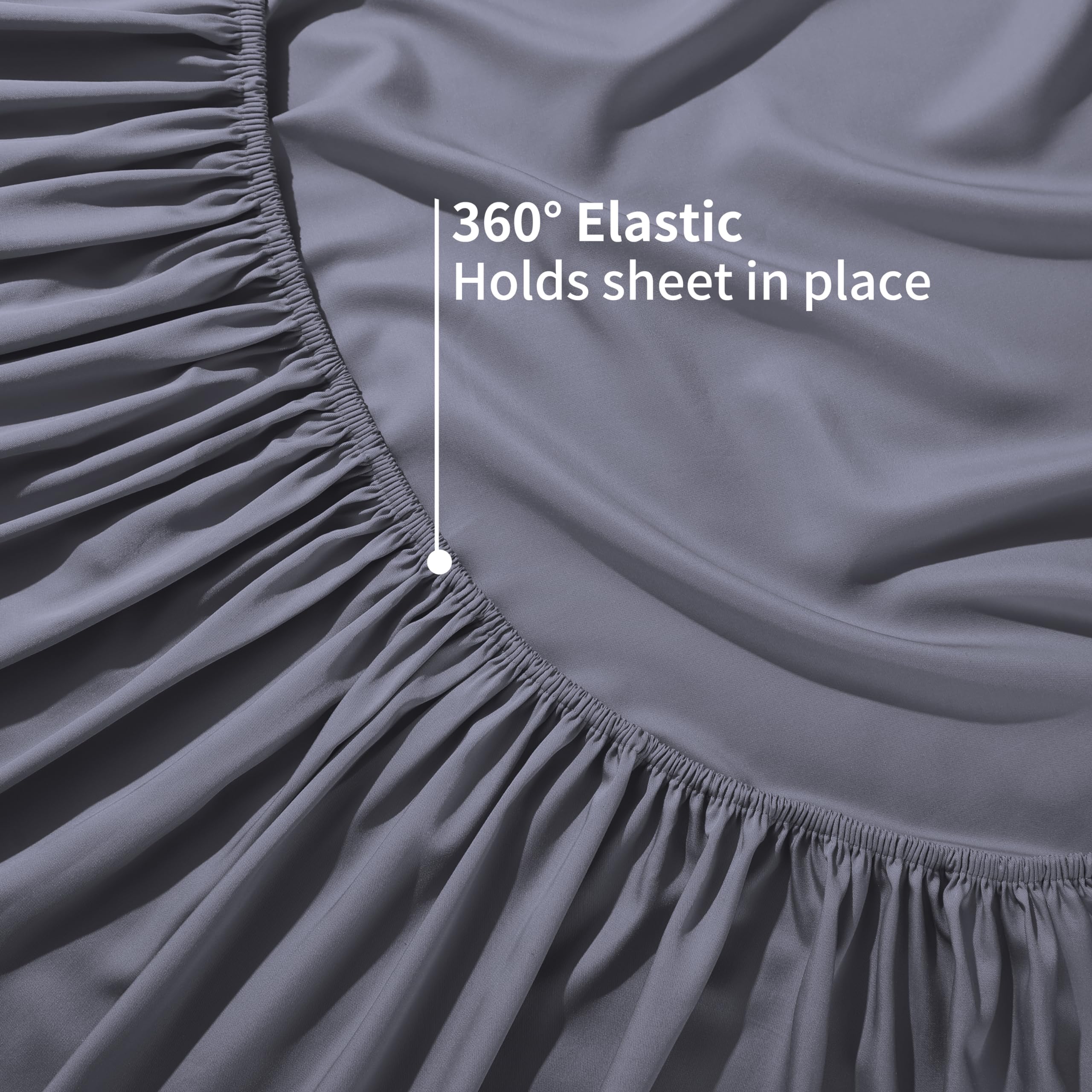 Zaizaihome machine-washable easy-care sheet for busy nights