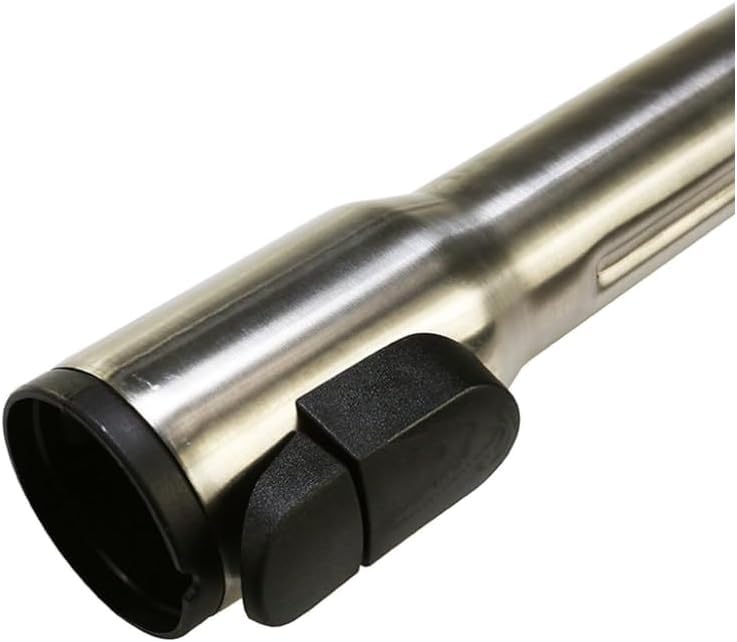 Extendable ZANVACUE wand demonstrates 24.4 to 41 inches reach range.