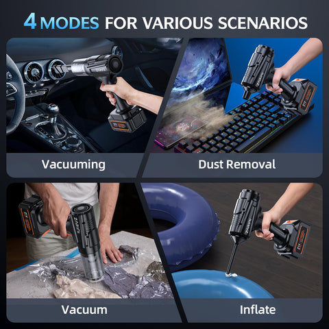 ZARIMI car interior clean shot showcases reach and portability