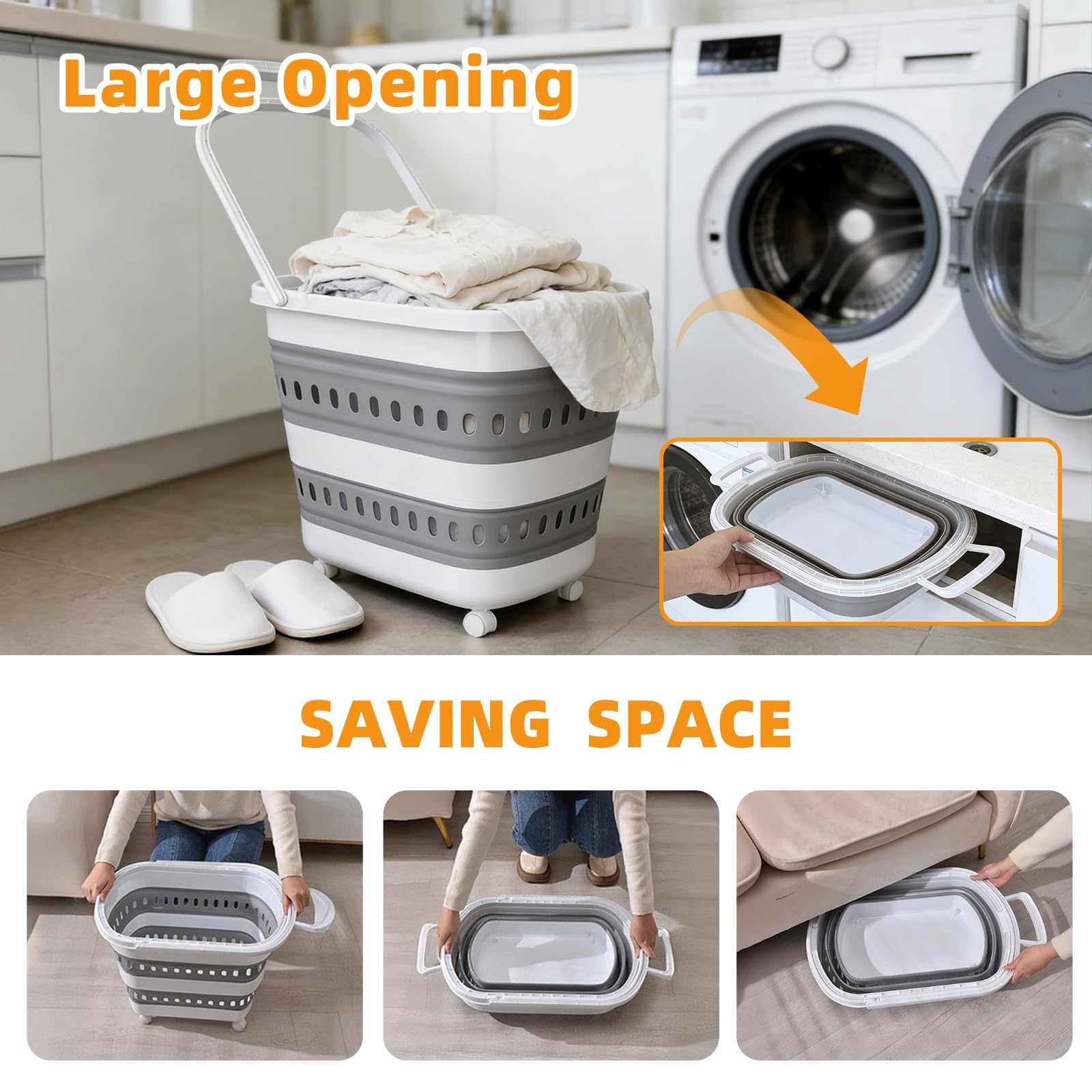 ZAUNFOOY hollow-out design promotes air flow and fresh clothes.