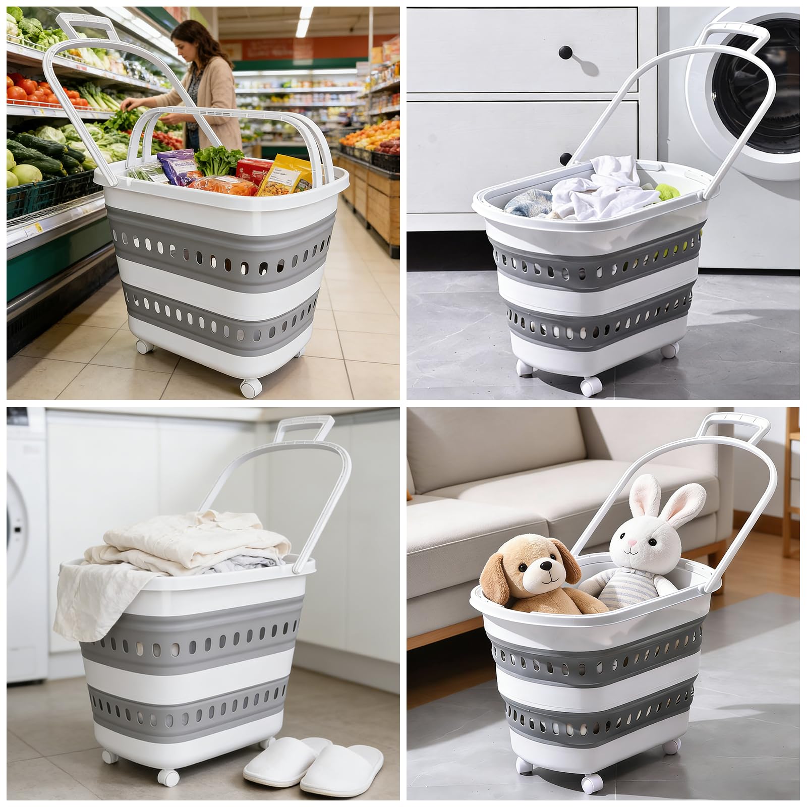 ZAUNFOOY multi-use storage organizer helps tidy toys, towels, or gear.
