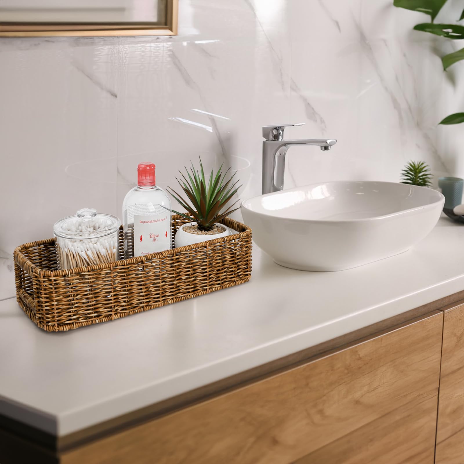 ZAVOOS multiroom usage basket suitable for kitchen, office, and hotel settings.