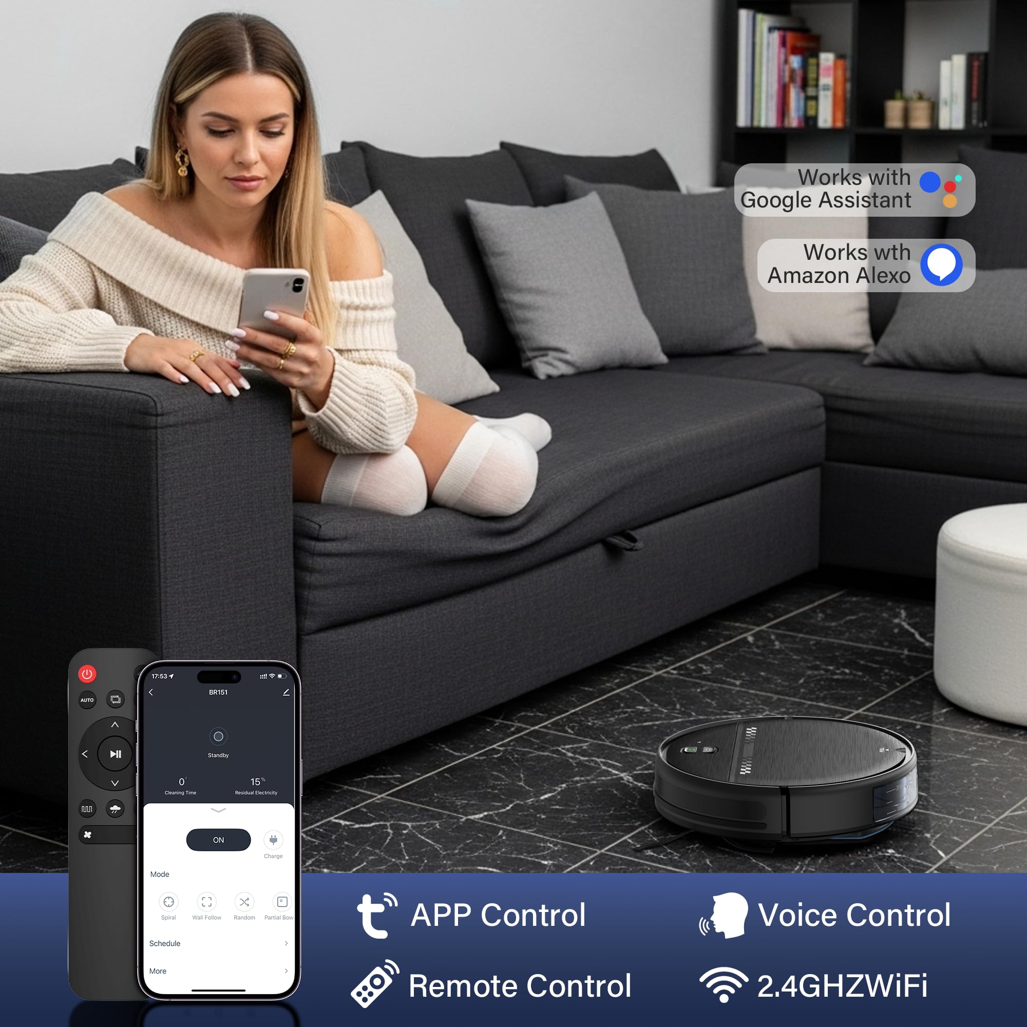 ZC WAS app-control enables scheduling and remote start from mobile devices.