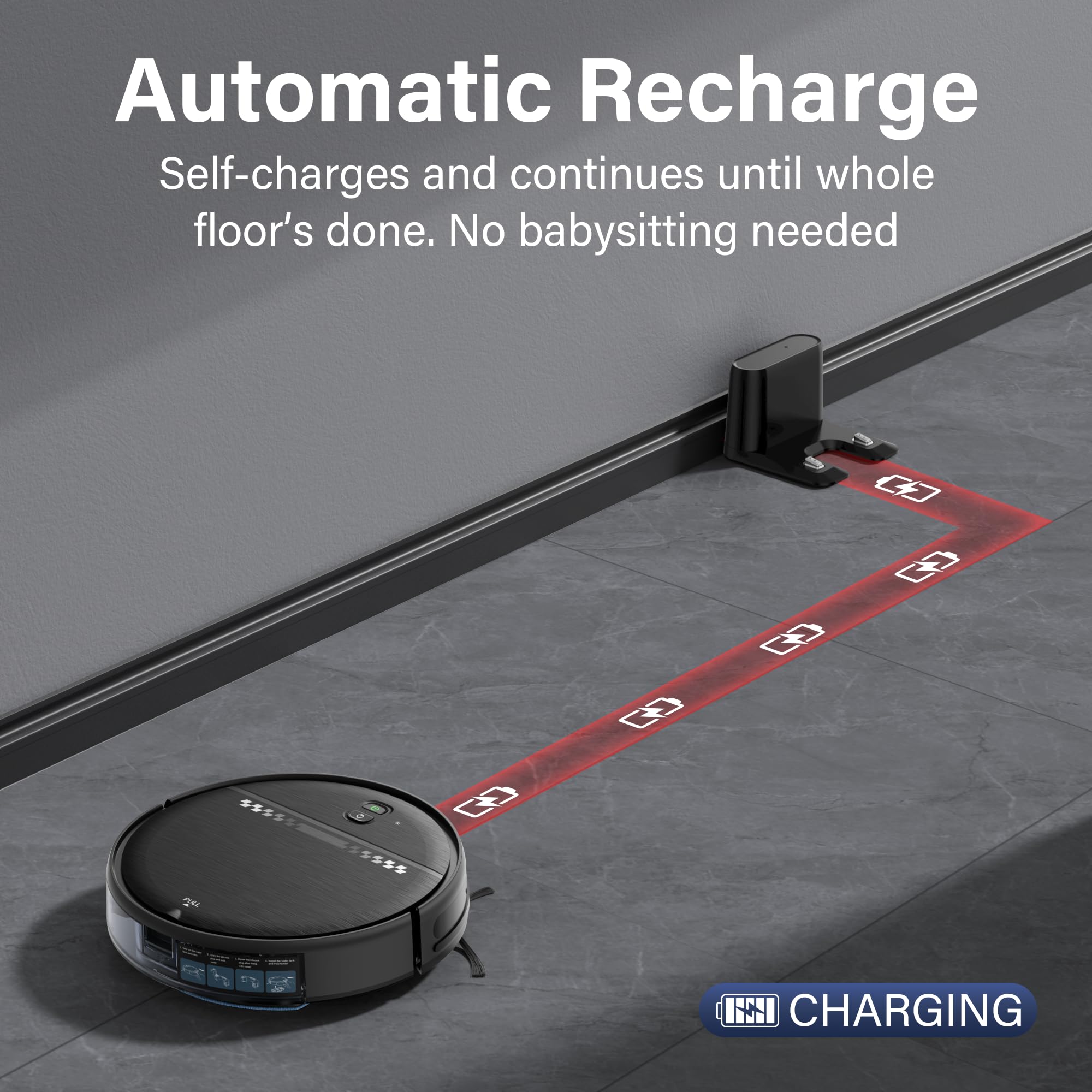 ZC WAS slim-design helps it fit into tight spaces for clean floors.