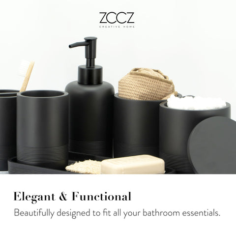 ZCCZ toothbrush and toothpaste holder keeps brushes organized