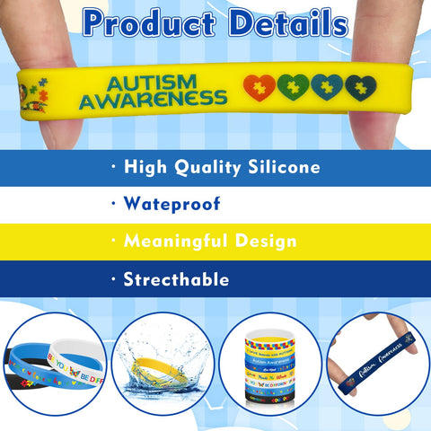 ZCPTZ autism bracelet for all ages with comfortable wear.