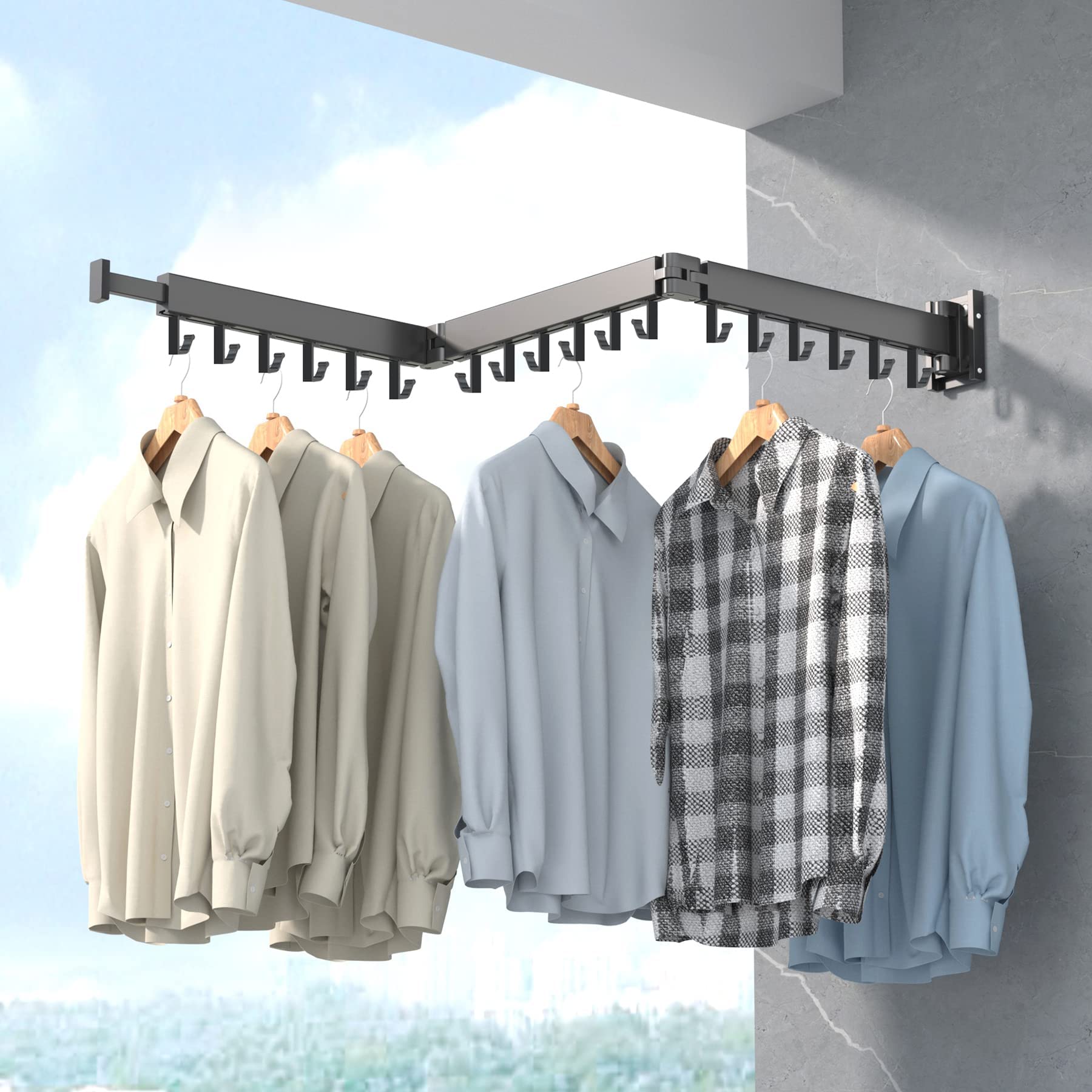 ZdwCyl high load rack supports bulky laundry loads