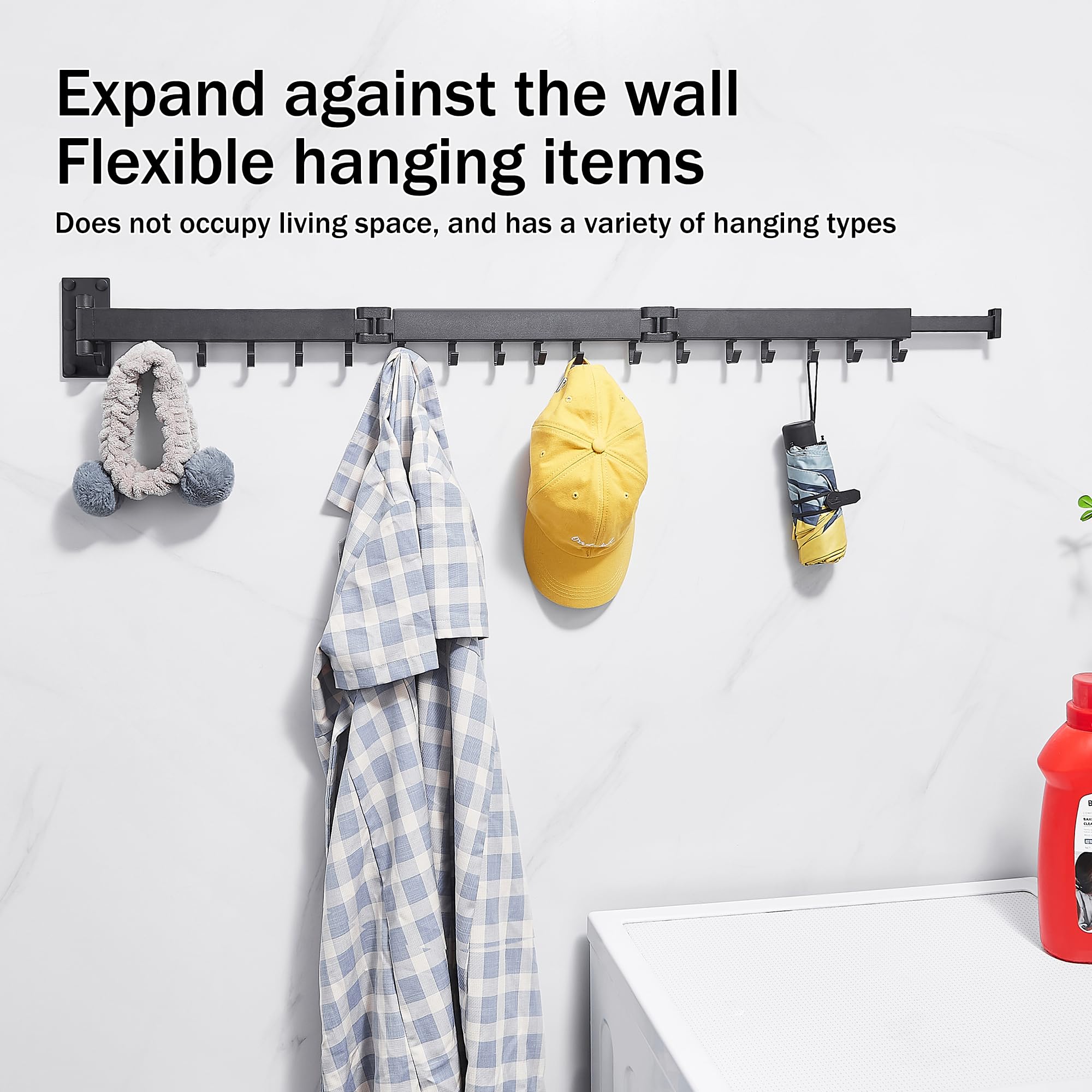 ZdwCyl punch-free wall mount option keeps surfaces intact.