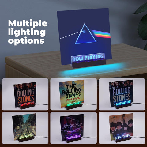 ZEDKEHO acrylic signage record display adds nostalgic charm to your listening area