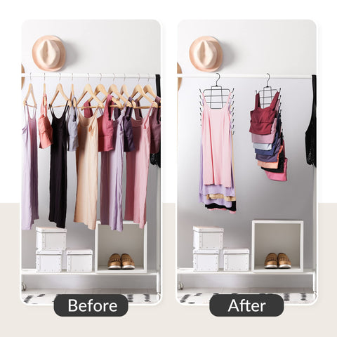 ZEDODIER metal hanger offers durable construction for long-lasting wardrobe organization.