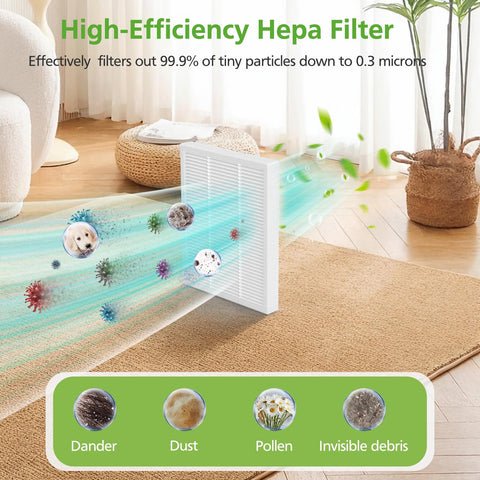 Zeekech Roomba filters capturing fine dust particles effectively.