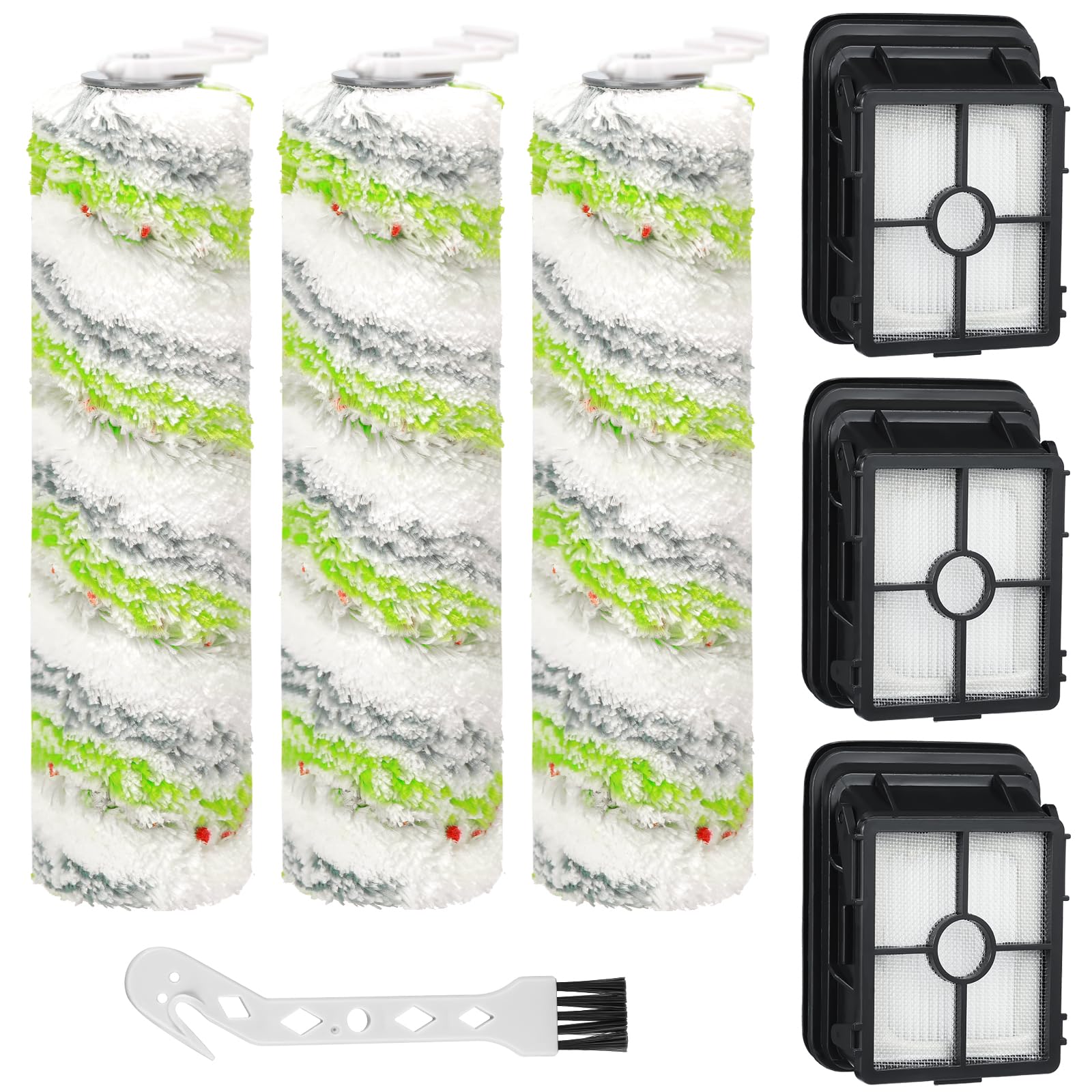 Zeekech value pack includes brushes, filters, and cleaning tool for long-term use