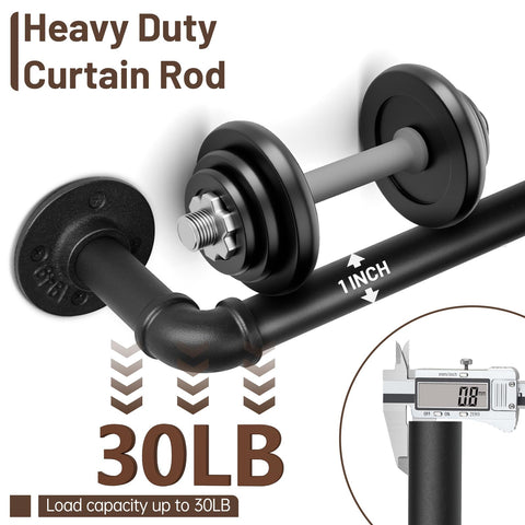 Zeerobee curtain rod installed on wall or ceiling for versatile mounting options.