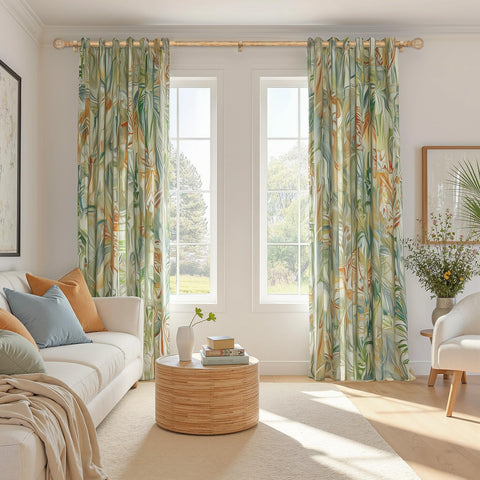 Zeerobee 1-inch diameter curtain rod provides sturdy support