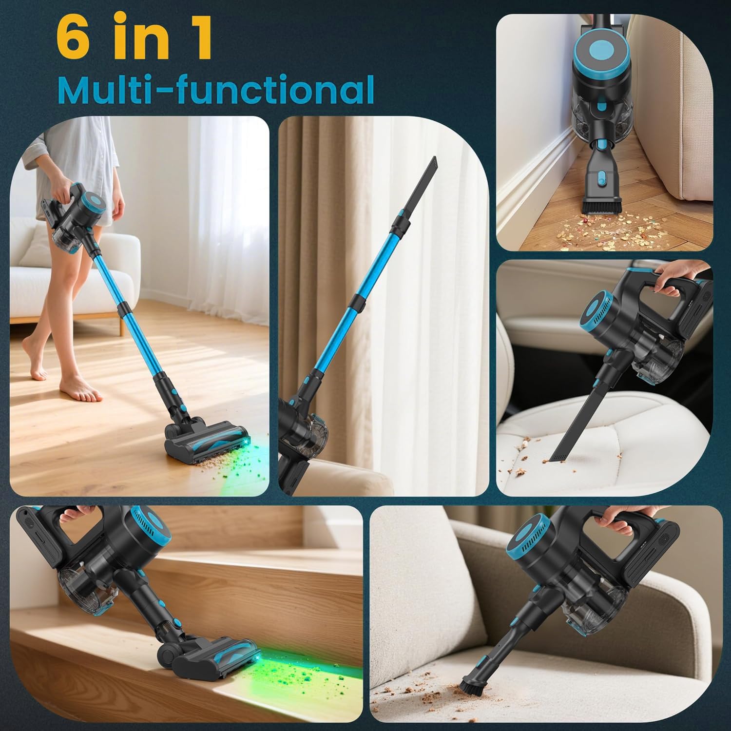 Zefiro lightweight design for easy handling