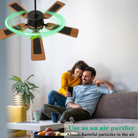 Zejoot dust pollen pet hair filter improves indoor air quality during operation.