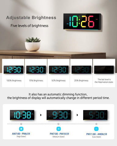Zelaclock DST function automatically adjusts daylight saving time