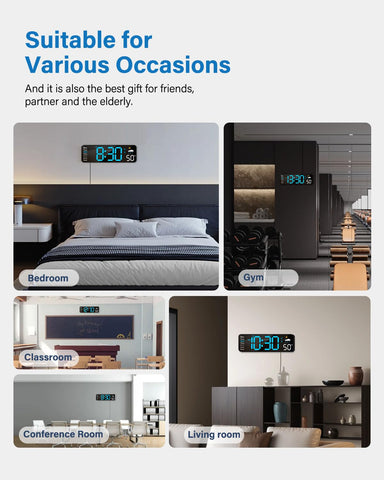 Zelaclock plugs into power for continuous operation with included adapter