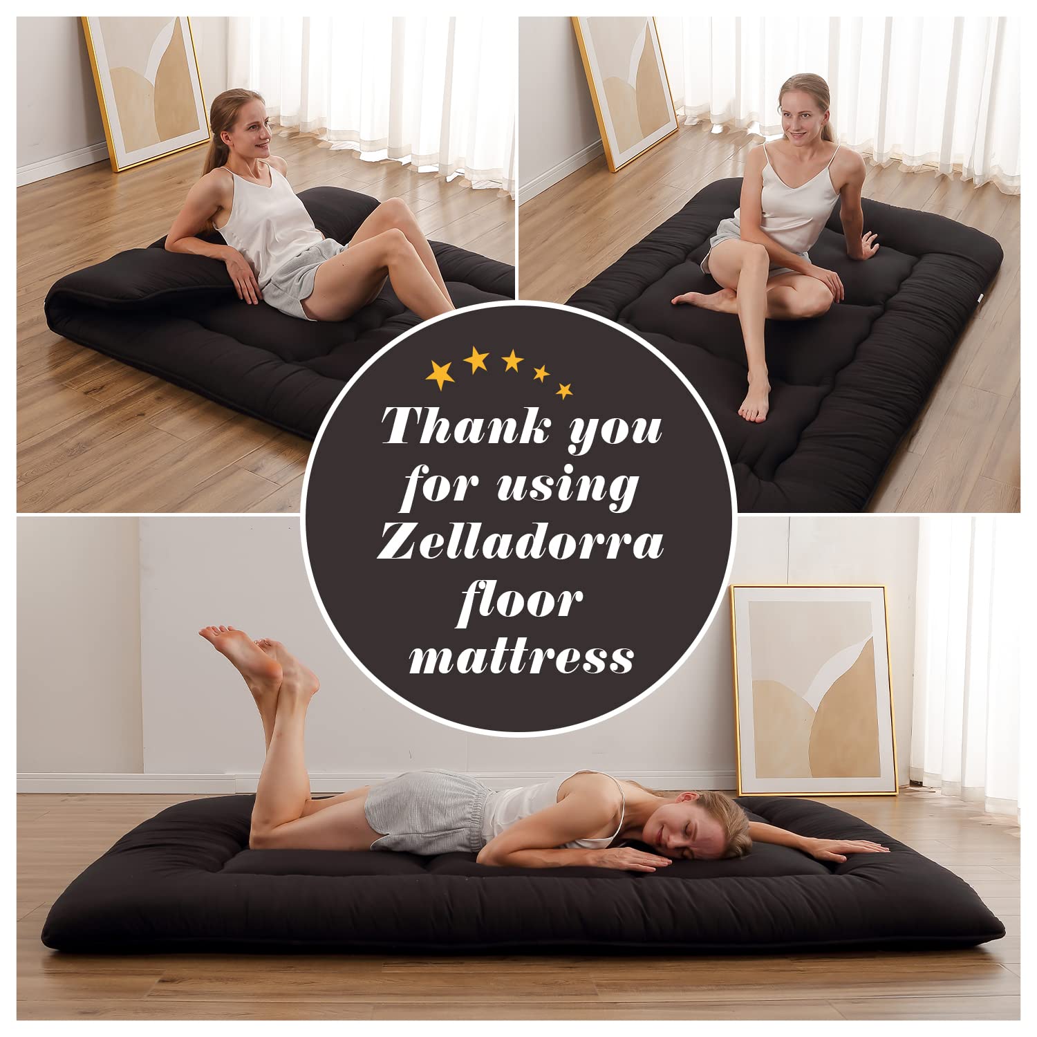 Zelladorra multi-use mat suitable for camping and guest rooms