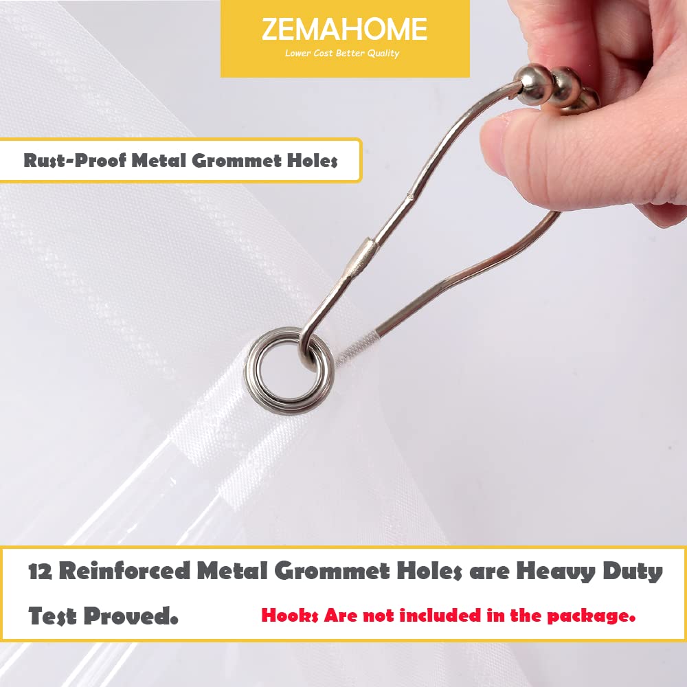 ZEMAHOME liner easy to clean with soap and water