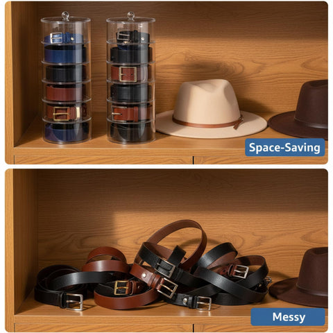 ZENFUN dustproof belt storage keeps contents clean