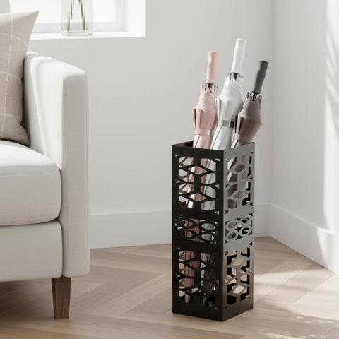 ZENFUN elegant black finish complements modern home or hotel lobbies.
