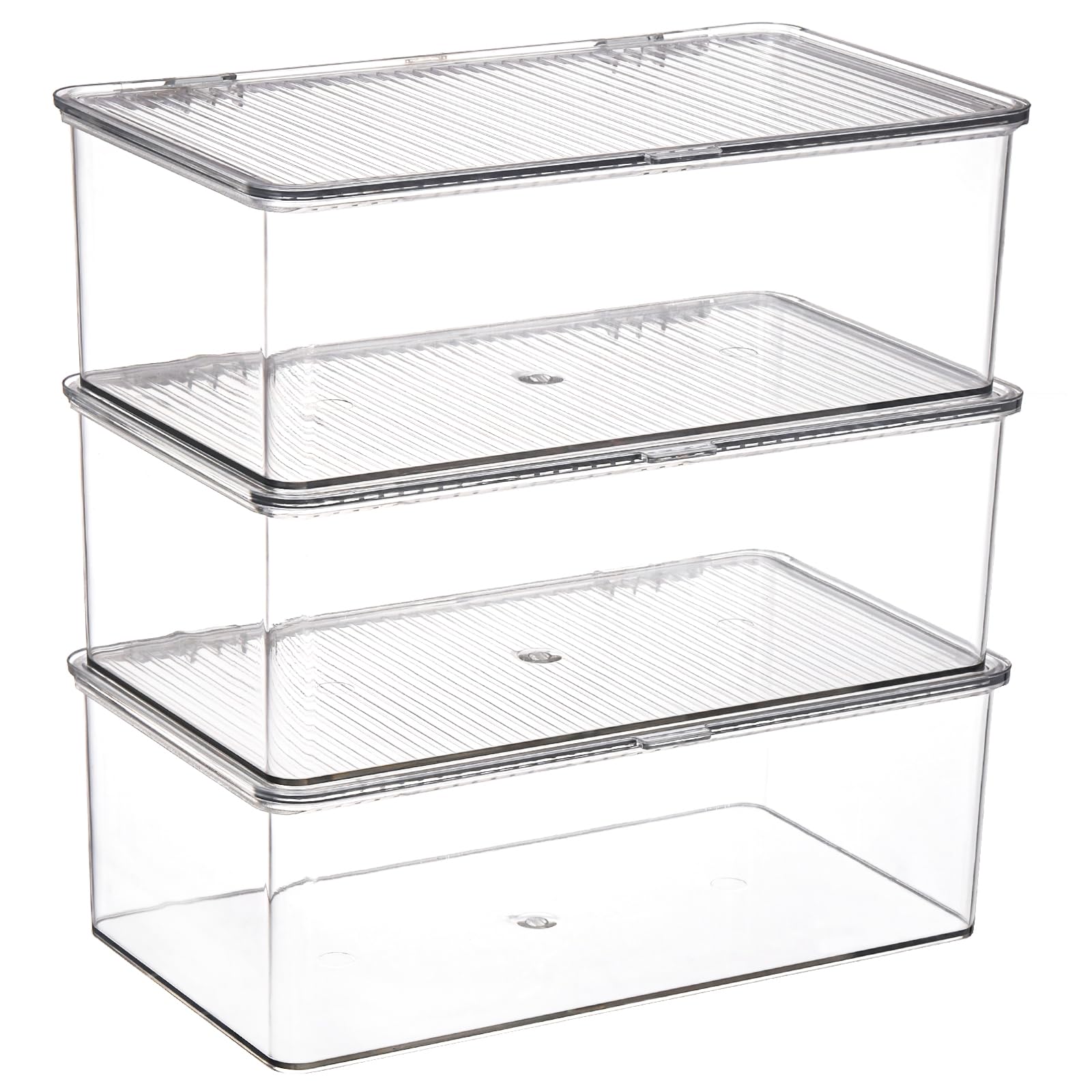 ZENFUN hinged lid design enabling easy access and stacking