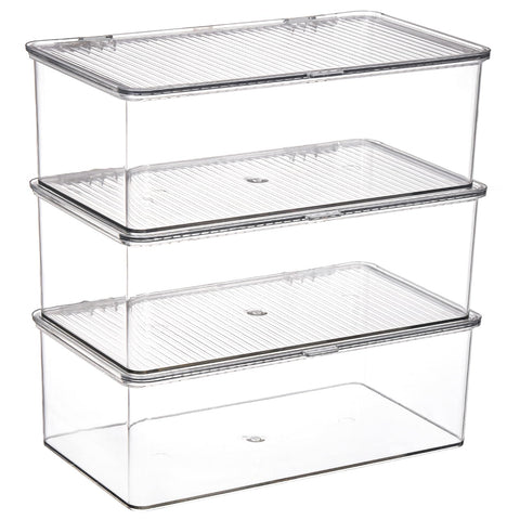 ZENFUN hinged lid design enabling easy access and stacking