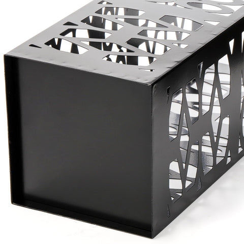 ZENFUN sturdy metal stand measures 5.9 by 5.9 by 15.7 inches.
