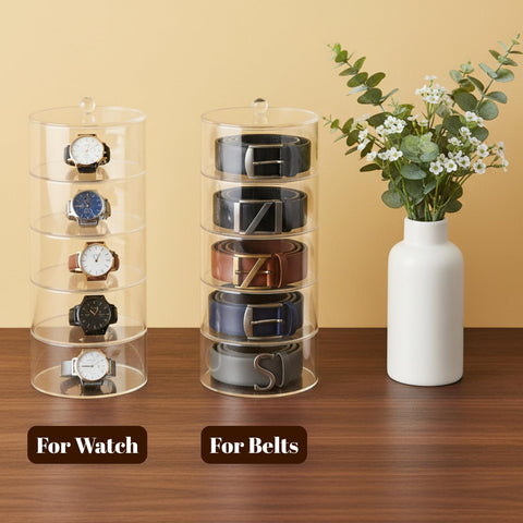 ZENFUN transparent compartments for vanity organization