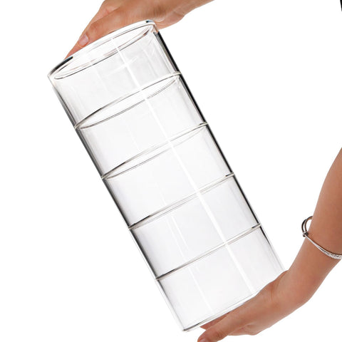 ZENFUN watch and jewelry case in clear vanity display