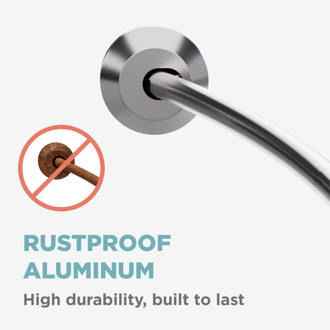 Zenna Home rustproof stainless steel construction ensures lasting rust resistance.