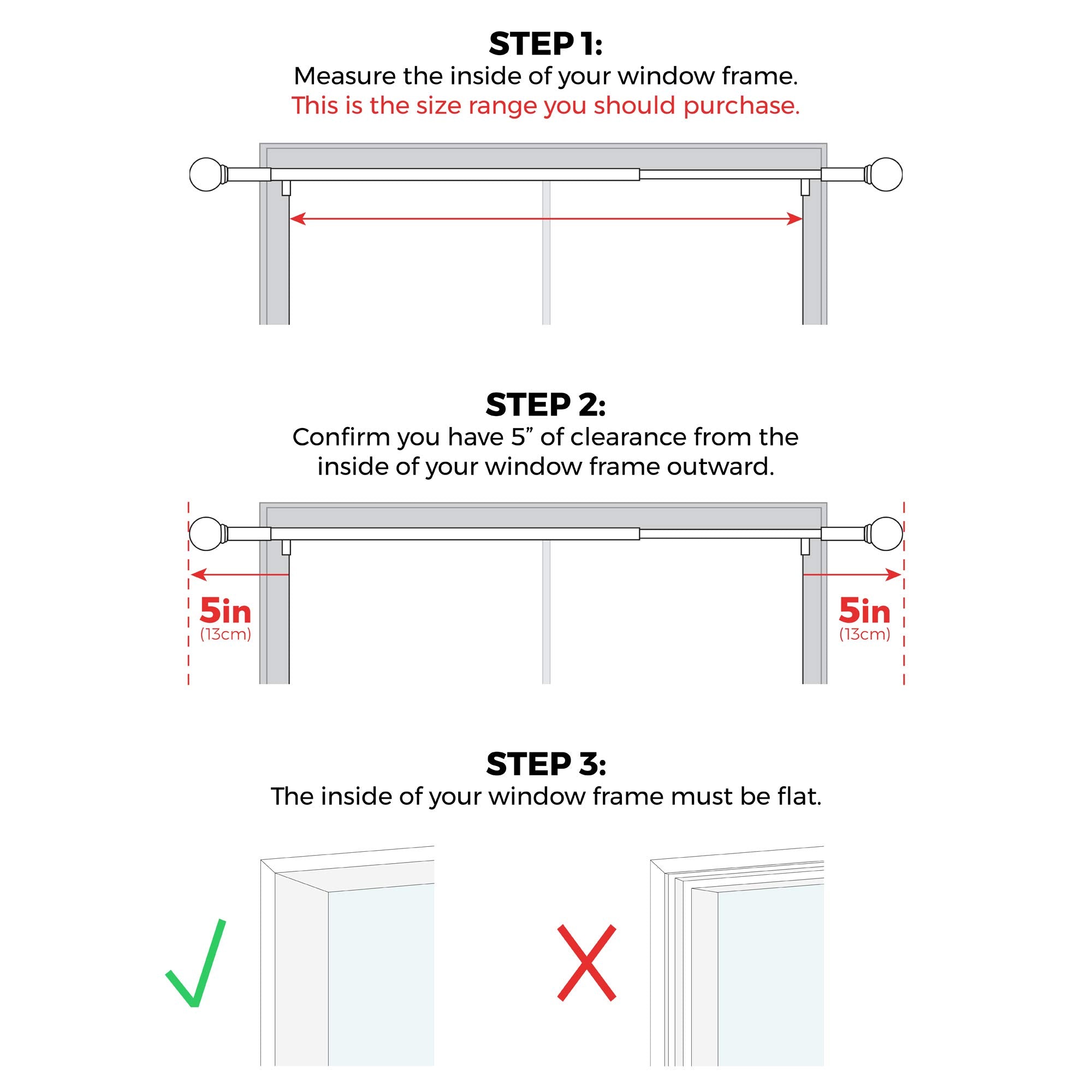 Zenna Home tool-free installation with Twist and Shout for quick setup.