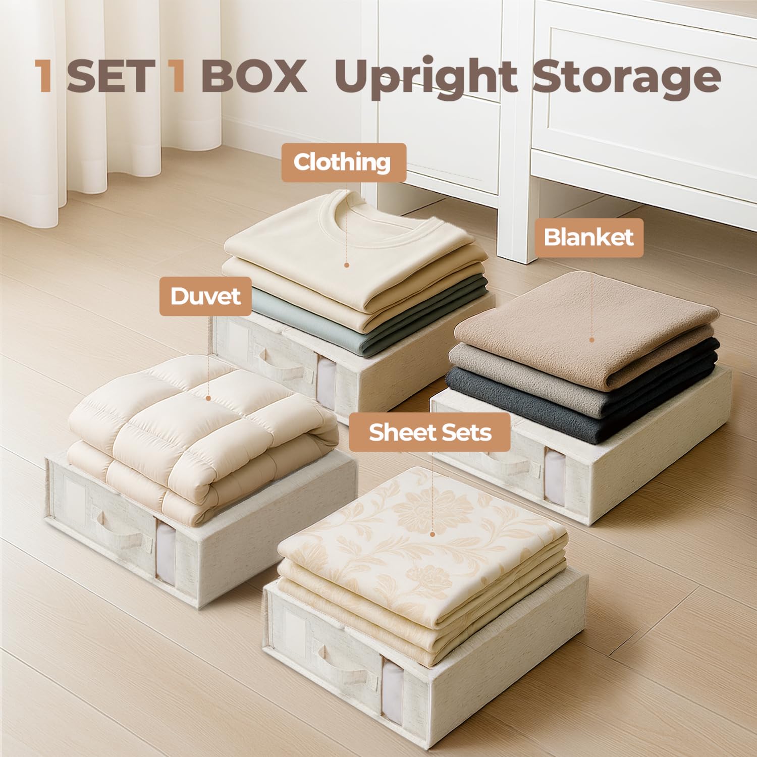 ZenStorage durable construction withstands frequent access in busy linen closets.