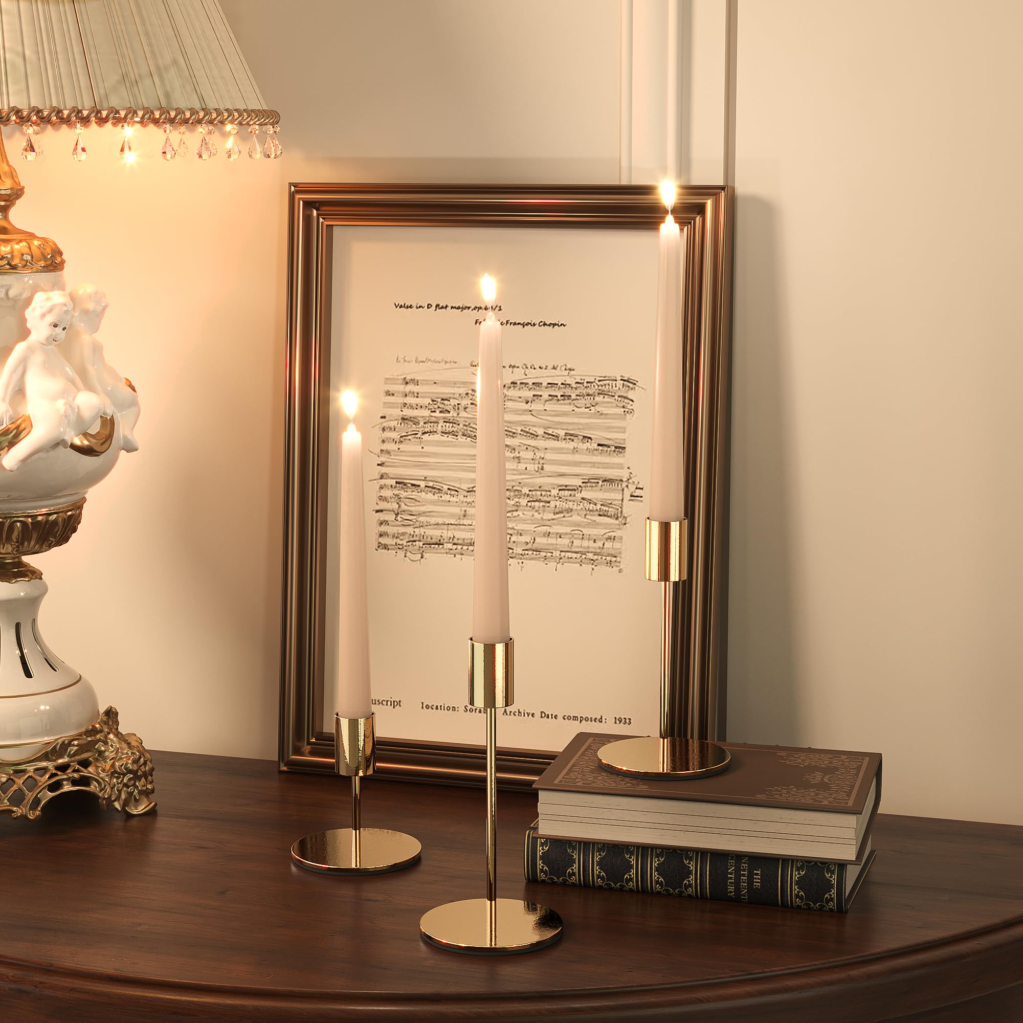 zeochyni table dining scene showcasing warm ambiance from candle holders