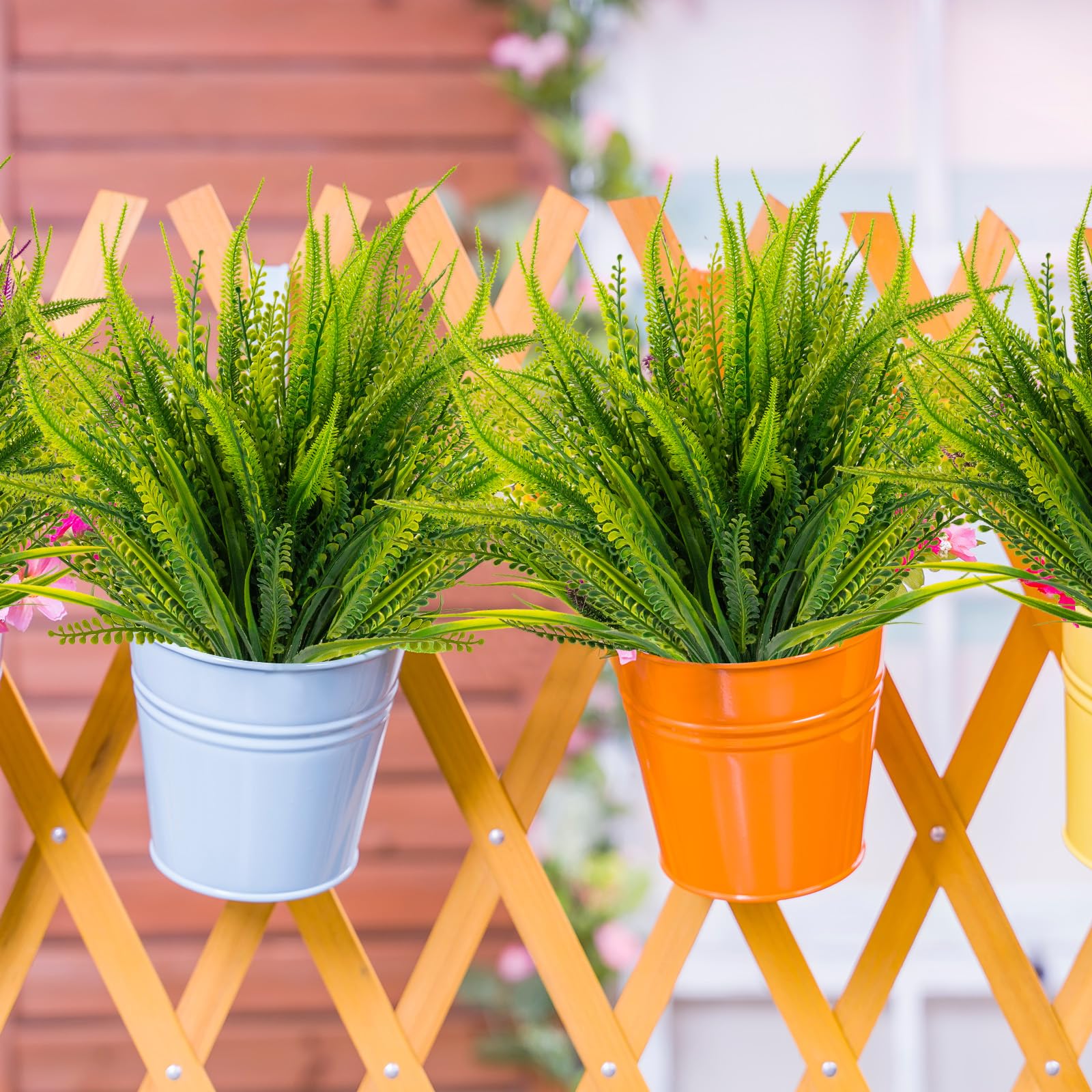 ZEOSTARO vibrant artificial greenery resists fading while staying low-maintenance