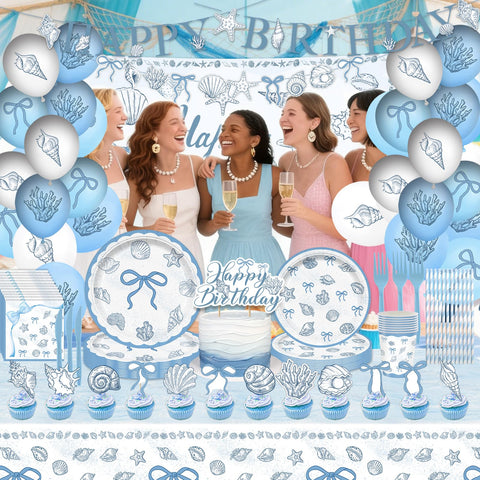 ZEQICALF seashell cake topper adds coastal flair to desserts.