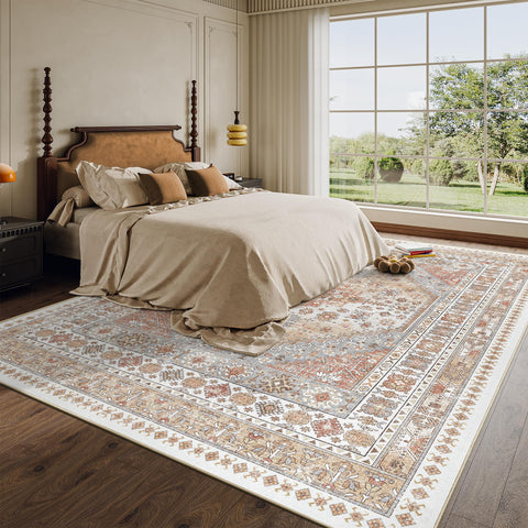 Zesthome easy-care rug with stain-resistant benefits