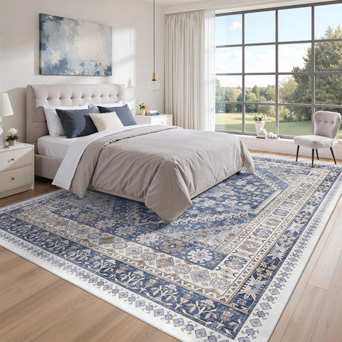 Zesthome versatile decor rug fits living rooms, dining spaces, and entryways.